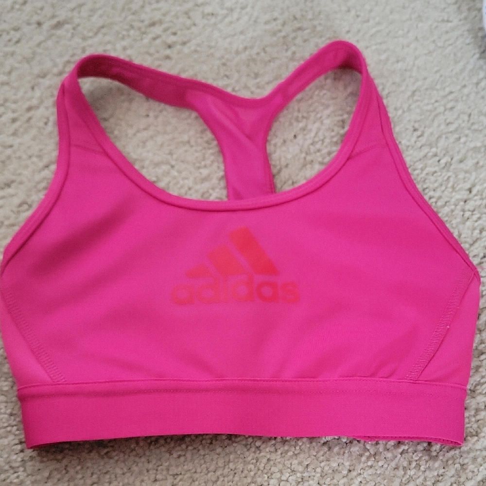 Adidas Bright Pink Activewear Top